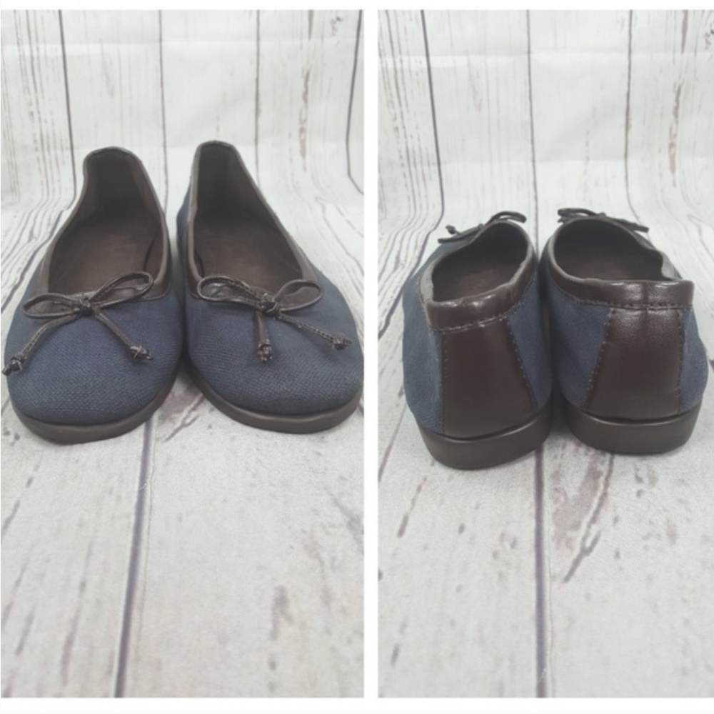 Aerology Canvas Ballet Loafers Denim Color 8.5